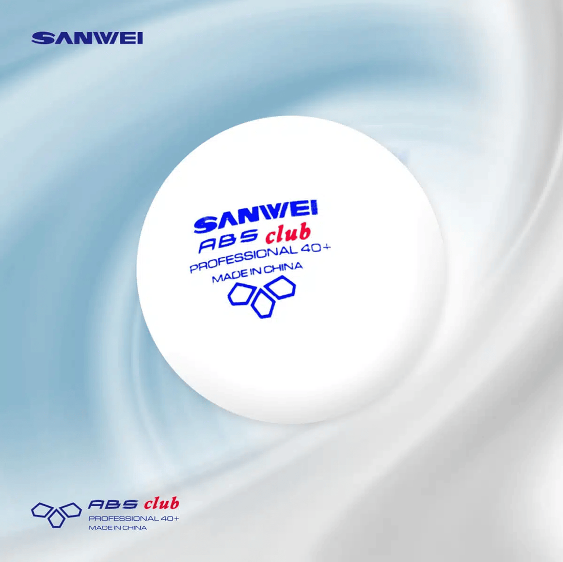 SANWEI ABS Club Antrenman Topu 100'lü Kutu