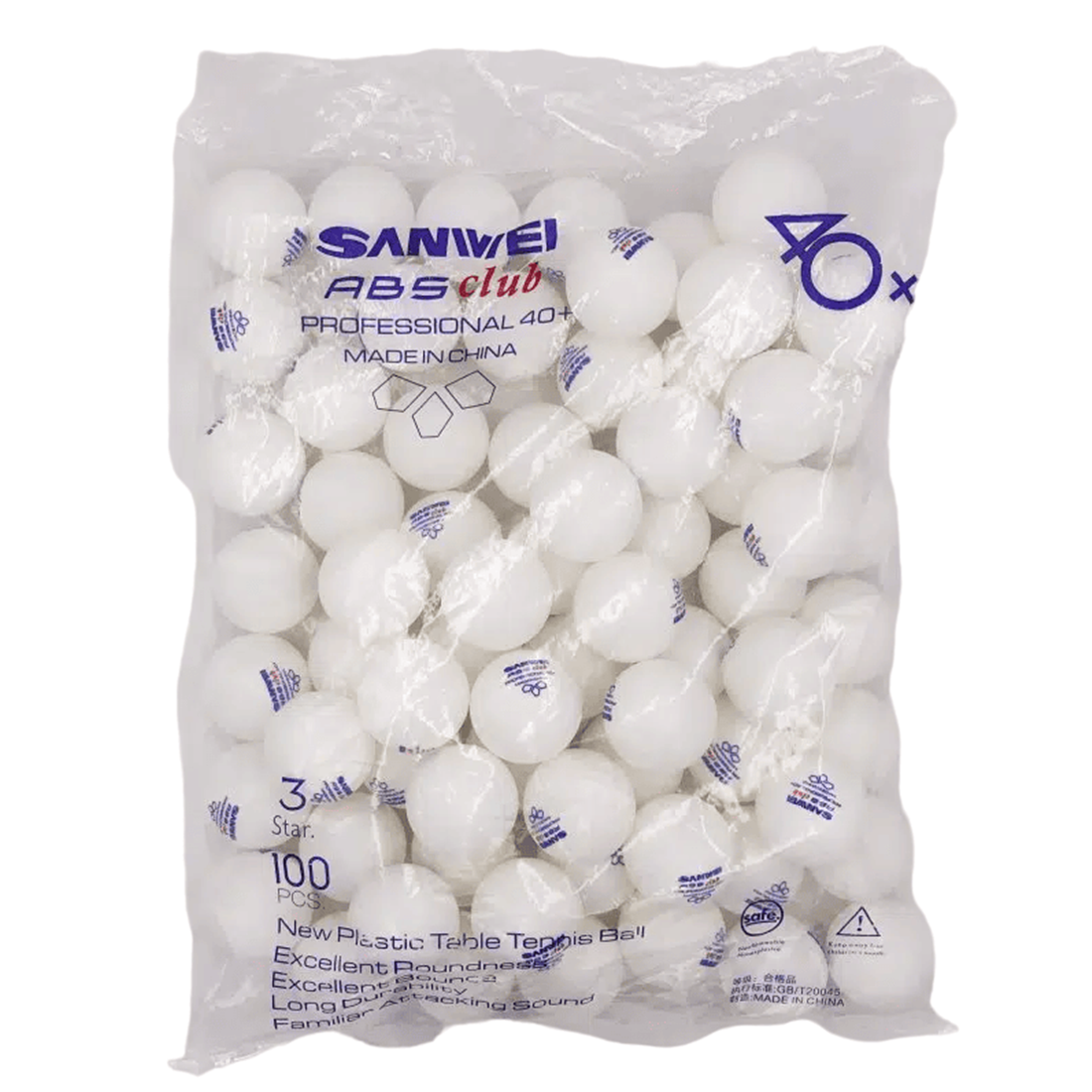 SANWEI ABS Club Antrenman Topu 100'lü Kutu