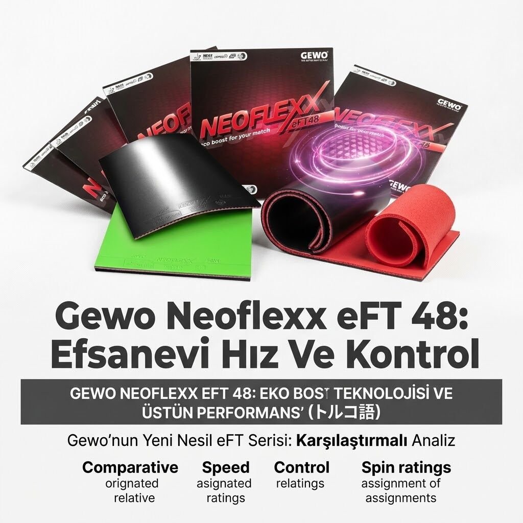 Gewo Neoflexx eFT 48 Masa Tenisi Lastiği