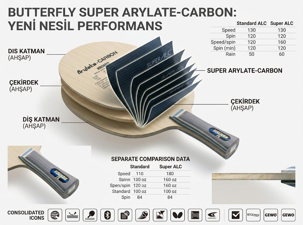 Butterfly Super Arylate-Carbon
