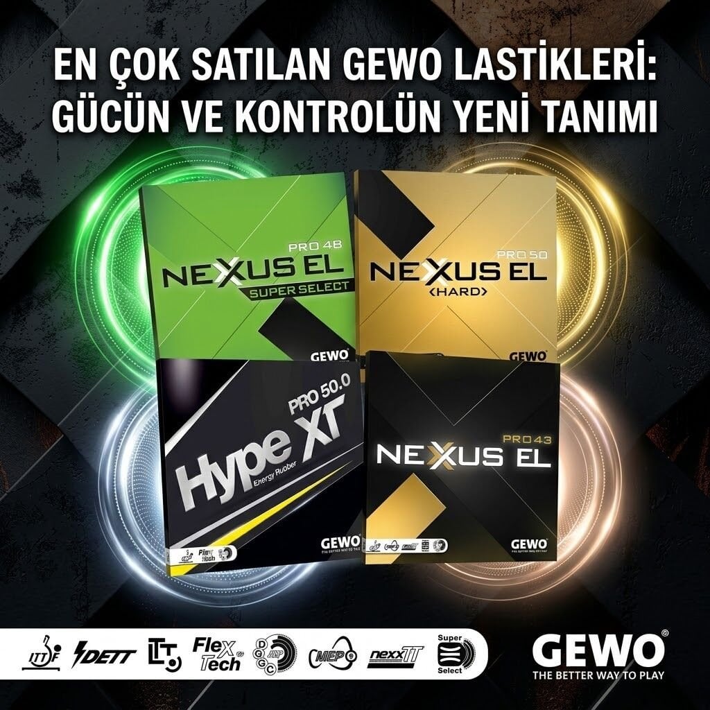 Masa Tenisi Lastik Tavsiyesi