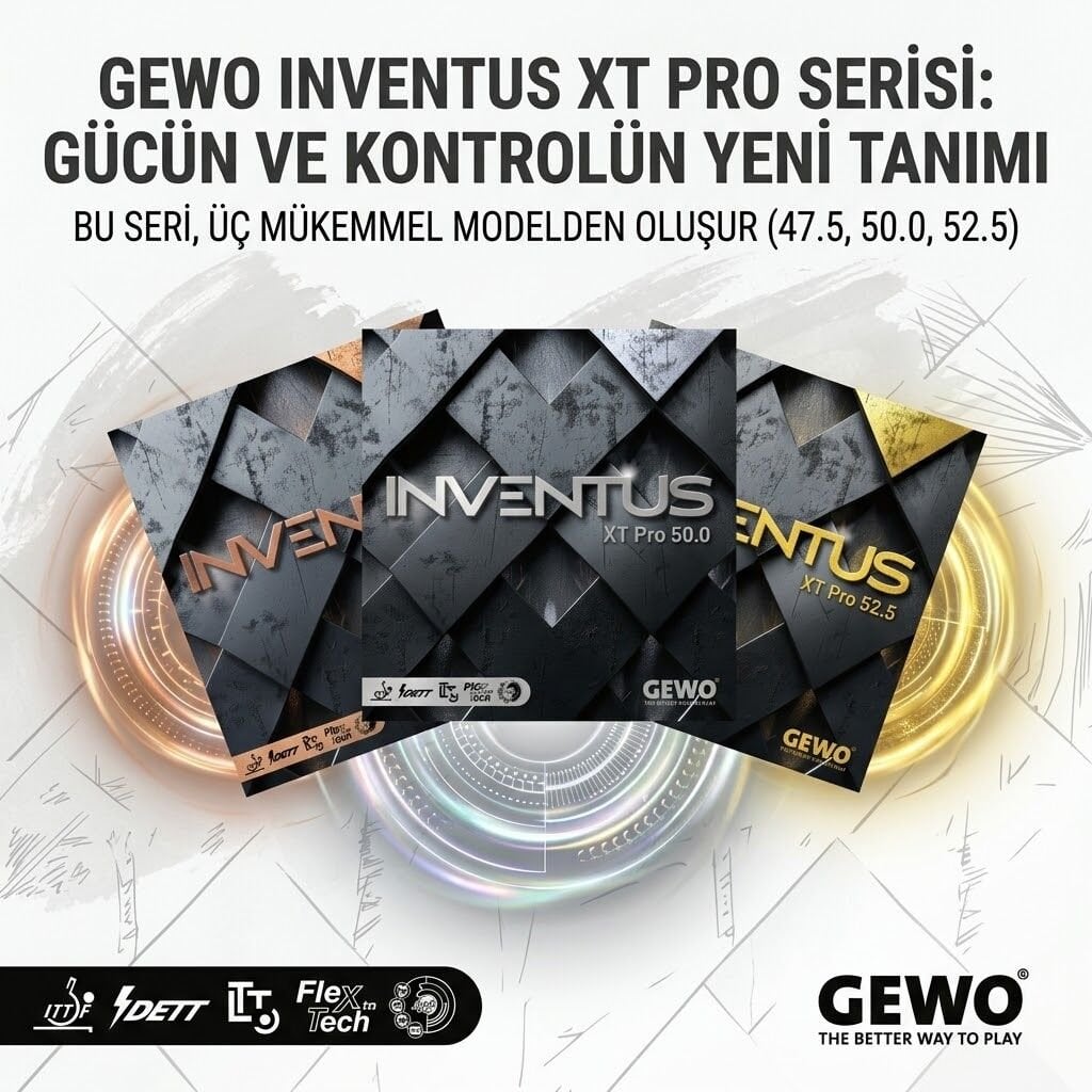 GEWO Inventus XT Pro Serisi: Genel Karakteristik
