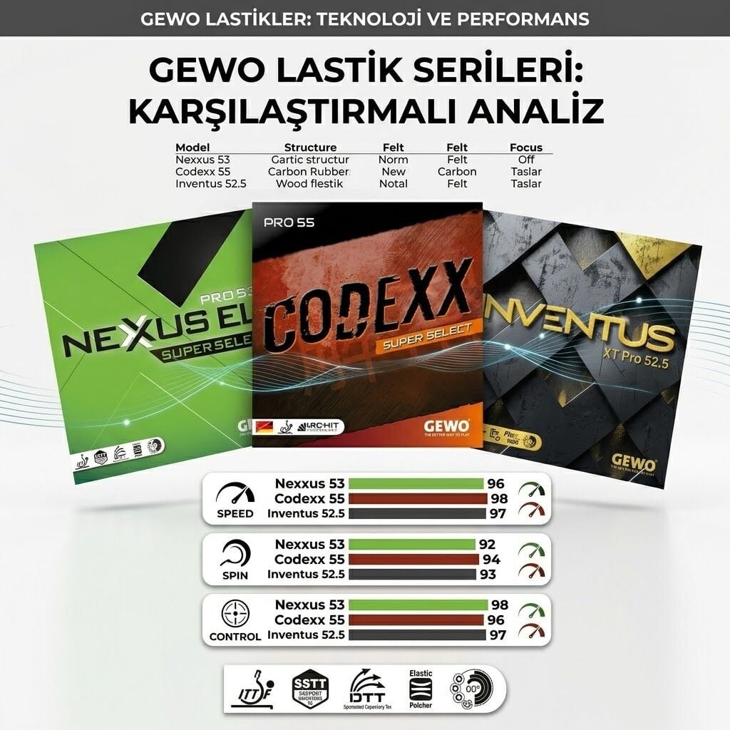 GEWO Lastik Serileri: Karşılaştırmalı Analiz