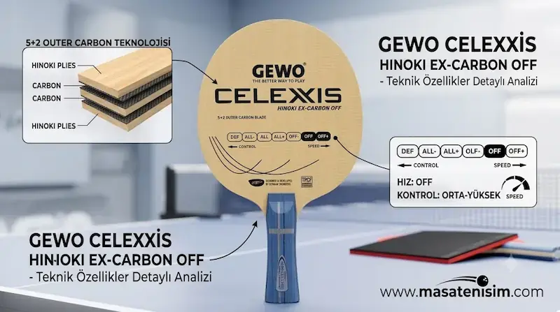 Gewo Celexxis Hinoki Ex Carbon OFF