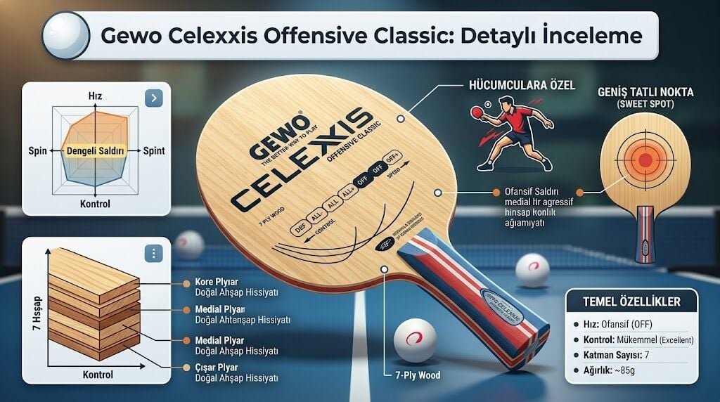 Gewo Celexxis Offensive Classic incelemesi