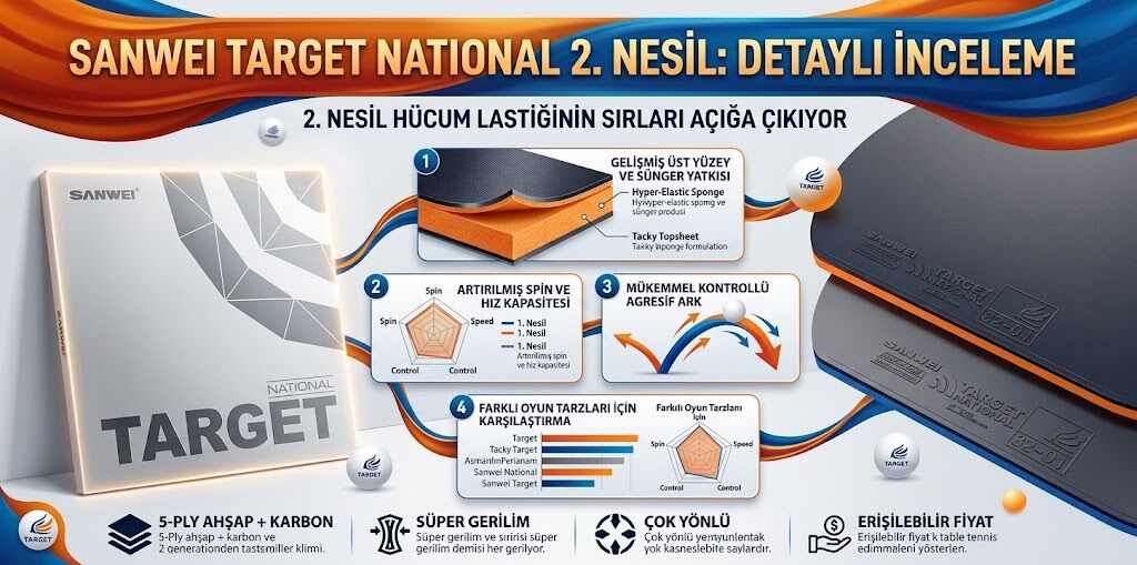 SANWEİ TARGET NATİONAL 2.NESİL LASTİK İNCELEME