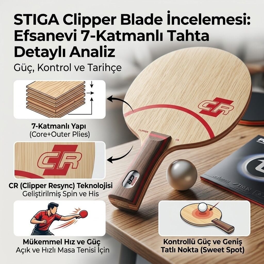 STIGA Clipper Blade İnceleme