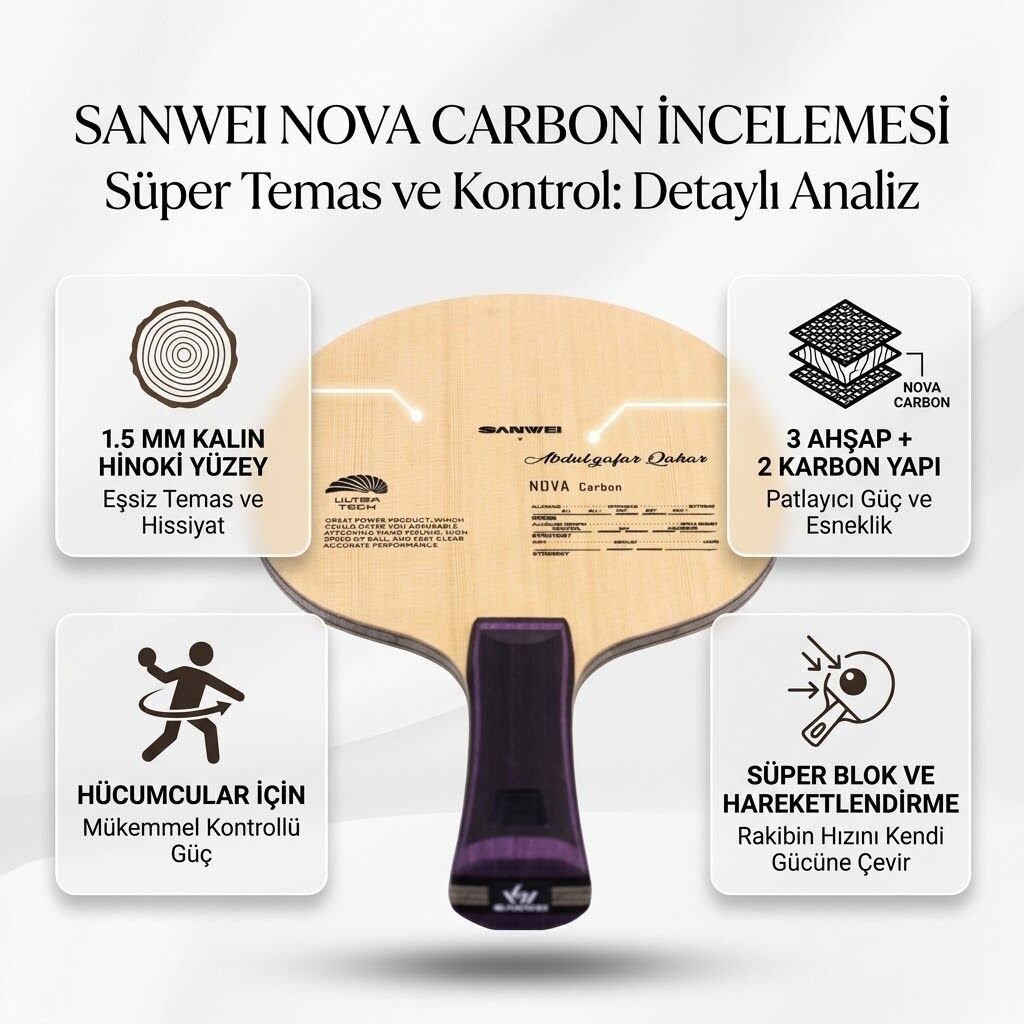 Sanwei Nova Carbon İncelemesi..