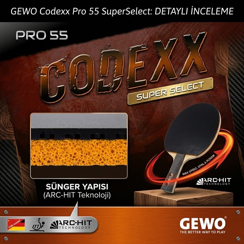 GEWO Codexx Pro 55 SuperSelect İncelemesi