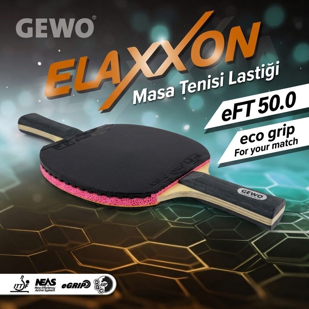 Gewo Elaxxon eFT 50.0 Masa Tenisi Lastiği: