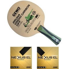 Aruna Hinoki Carbon + Nexxus EL Pro53 Hard + Nexxus EL Pro50 Hard