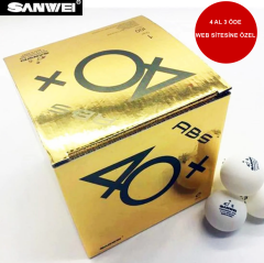 SANWEİ ABS 1 Star Antrenman Topu 4 AL 3 ÖDE 100'lü Kutu