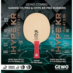 Sanwei V5 PRO + Gewo Hype KR + Gewo Hype KR