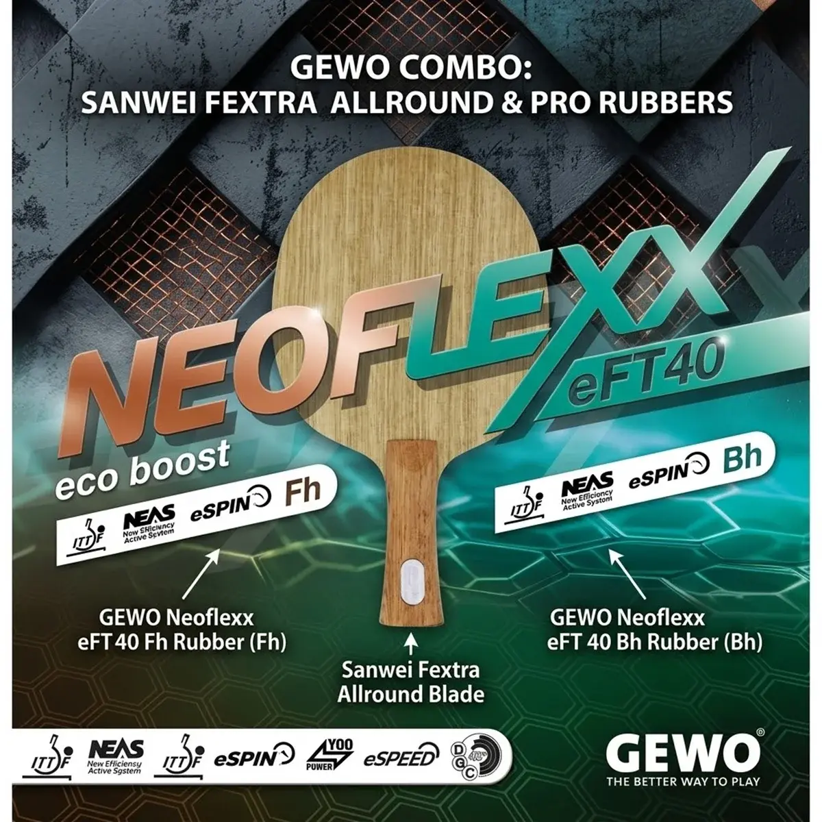 SANWEI FEXTRA ALLROUND GEWO NEOFLEXX 40