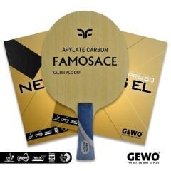 FAMOSACE KALON ALC + GEWO NEXXUS EL PRO 50 HARD COMBO RAKET